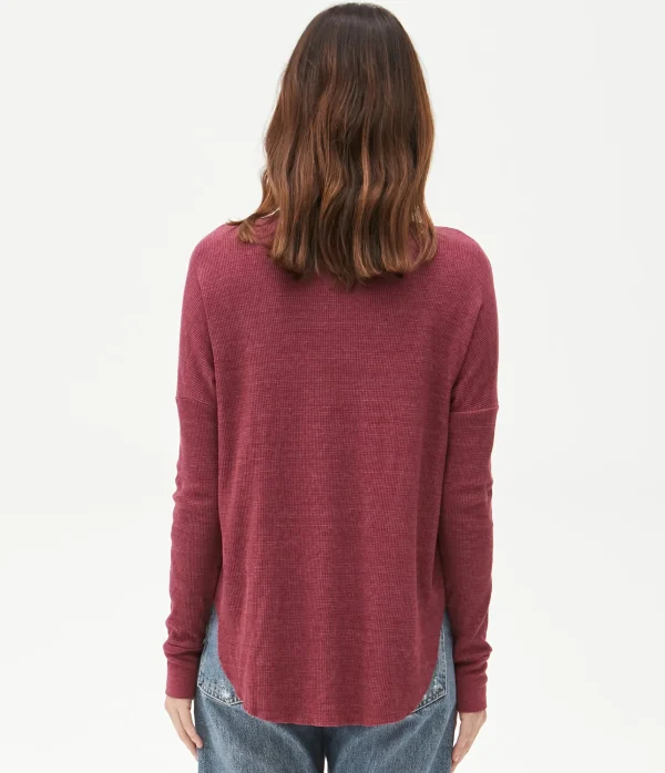 Michael Stars Marcy Thermal Tunic- T-Shirts | Loungewear