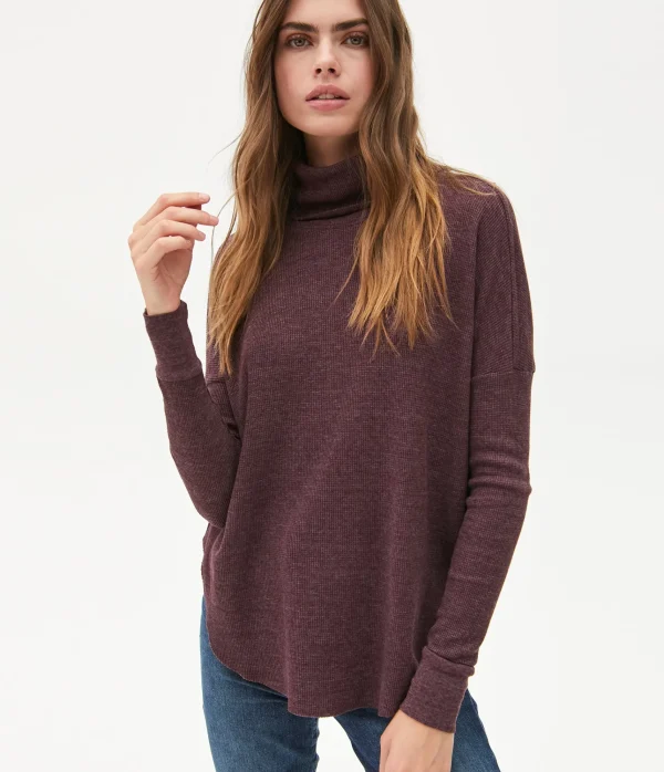 Michael Stars Marcy Thermal Tunic- T-Shirts | Loungewear