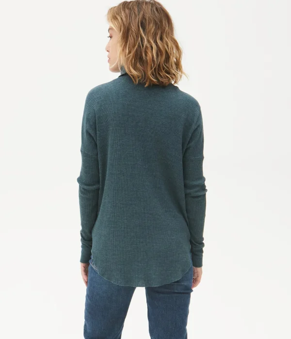 Michael Stars Marcy Thermal Tunic- T-Shirts | Loungewear