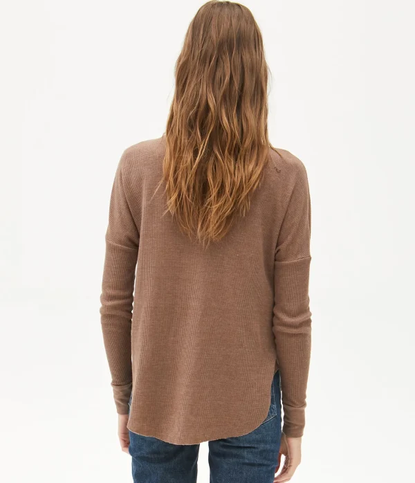 Michael Stars Marcy Thermal Tunic- T-Shirts | Loungewear