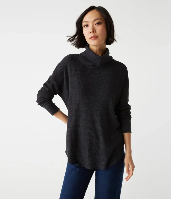 Michael Stars Marcy Thermal Tunic- T-Shirts | Loungewear
