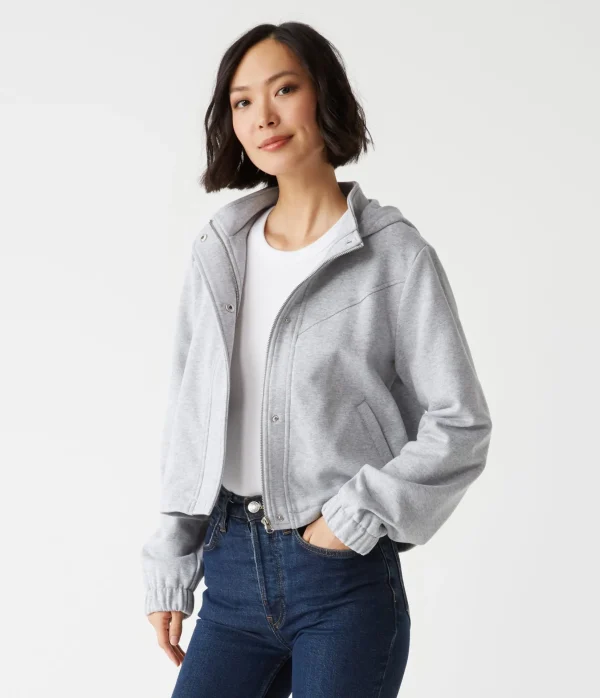 Michael Stars Mason Terry Jacket- Blazers, Jackets & Outerwear
