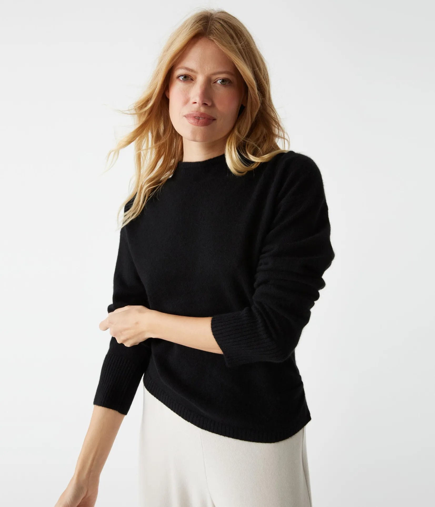 maude_mock_neck_cashmere_sweater_0.webp Michael Stars Maude Mock Neck Cashmere Sweater- Sweaters & Cardigans