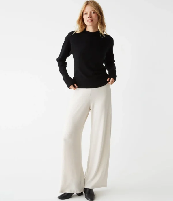 Michael Stars Maude Mock Neck Cashmere Sweater- Sweaters & Cardigans