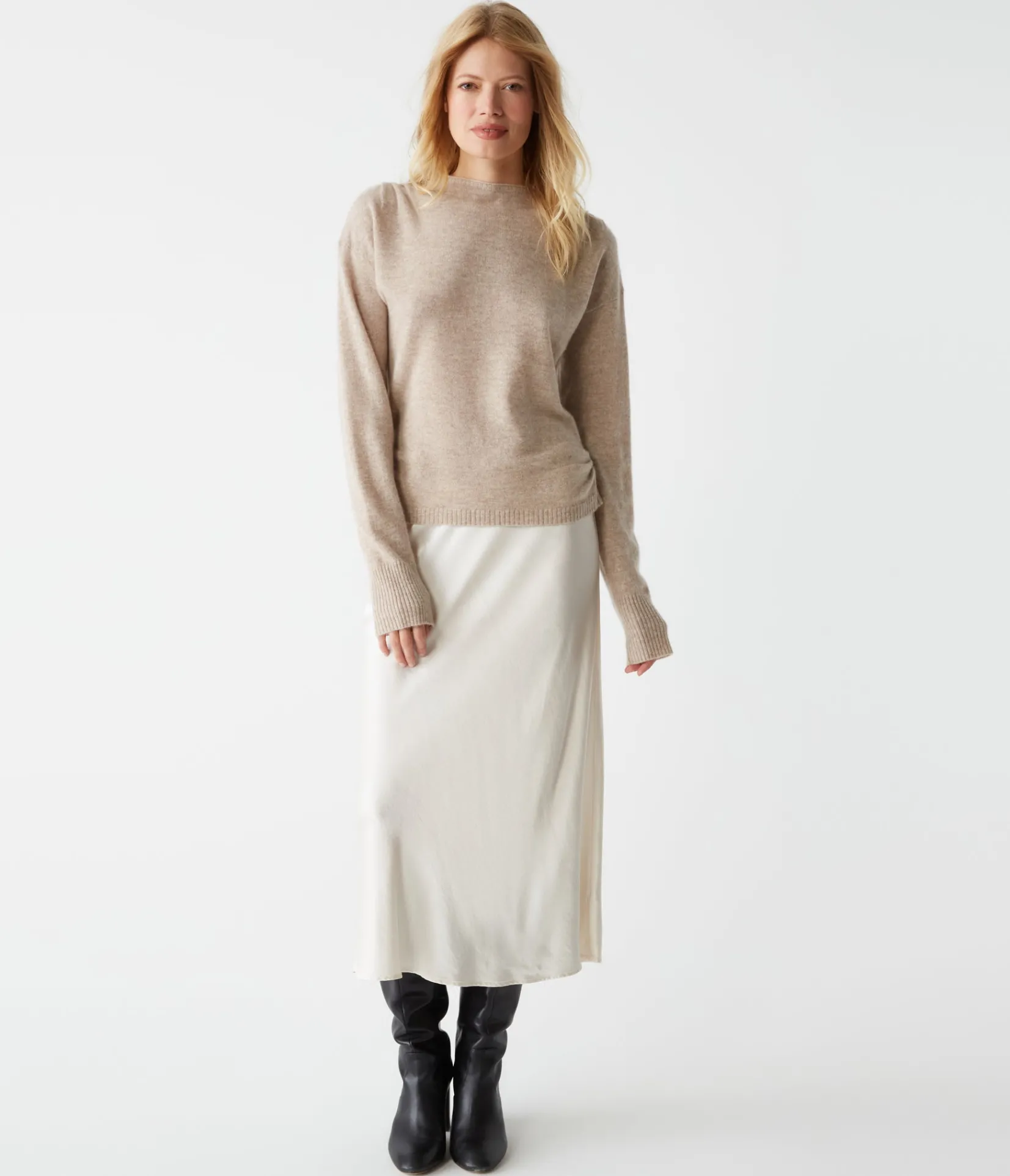 maude_mock_neck_cashmere_sweater_13.webp Michael Stars Maude Mock Neck Cashmere Sweater- Sweaters & Cardigans