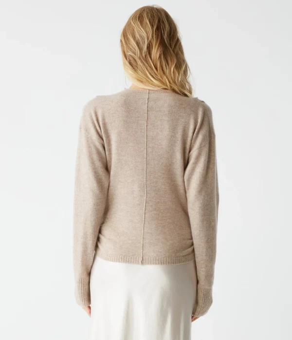Michael Stars Maude Mock Neck Cashmere Sweater- Sweaters & Cardigans