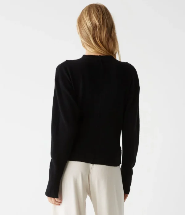 Michael Stars Maude Mock Neck Cashmere Sweater- Sweaters & Cardigans