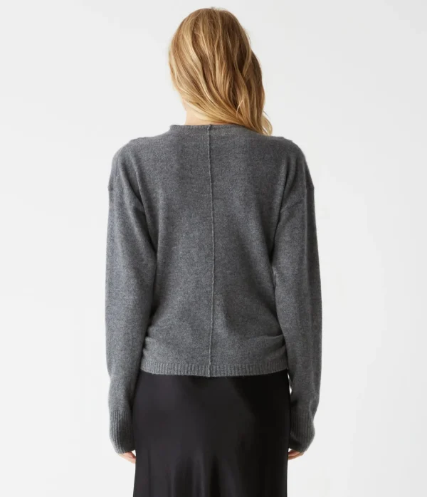 Michael Stars Maude Mock Neck Cashmere Sweater- Sweaters & Cardigans