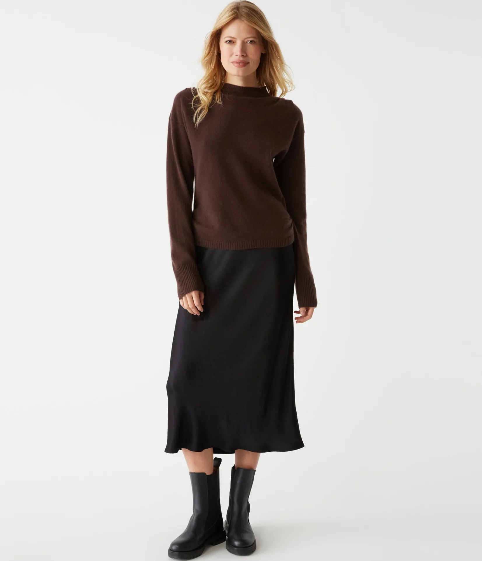 maude_mock_neck_cashmere_sweater_9.webp Michael Stars Maude Mock Neck Cashmere Sweater- Sweaters & Cardigans