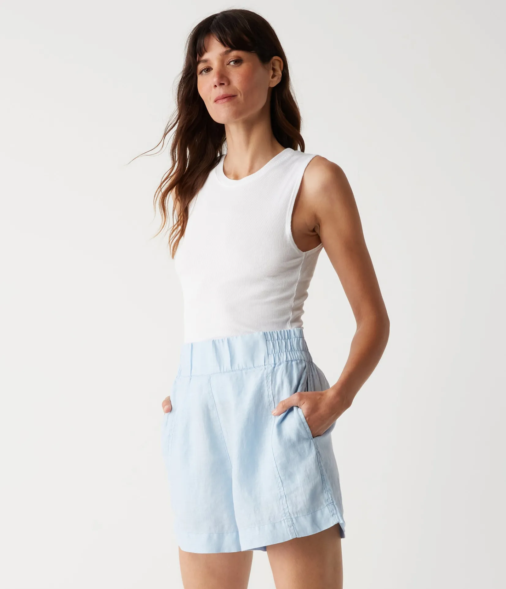 mavis_high_rise_short_10.webp Michael Stars Mavis High Rise Short- Pants, Shorts & Skirts
