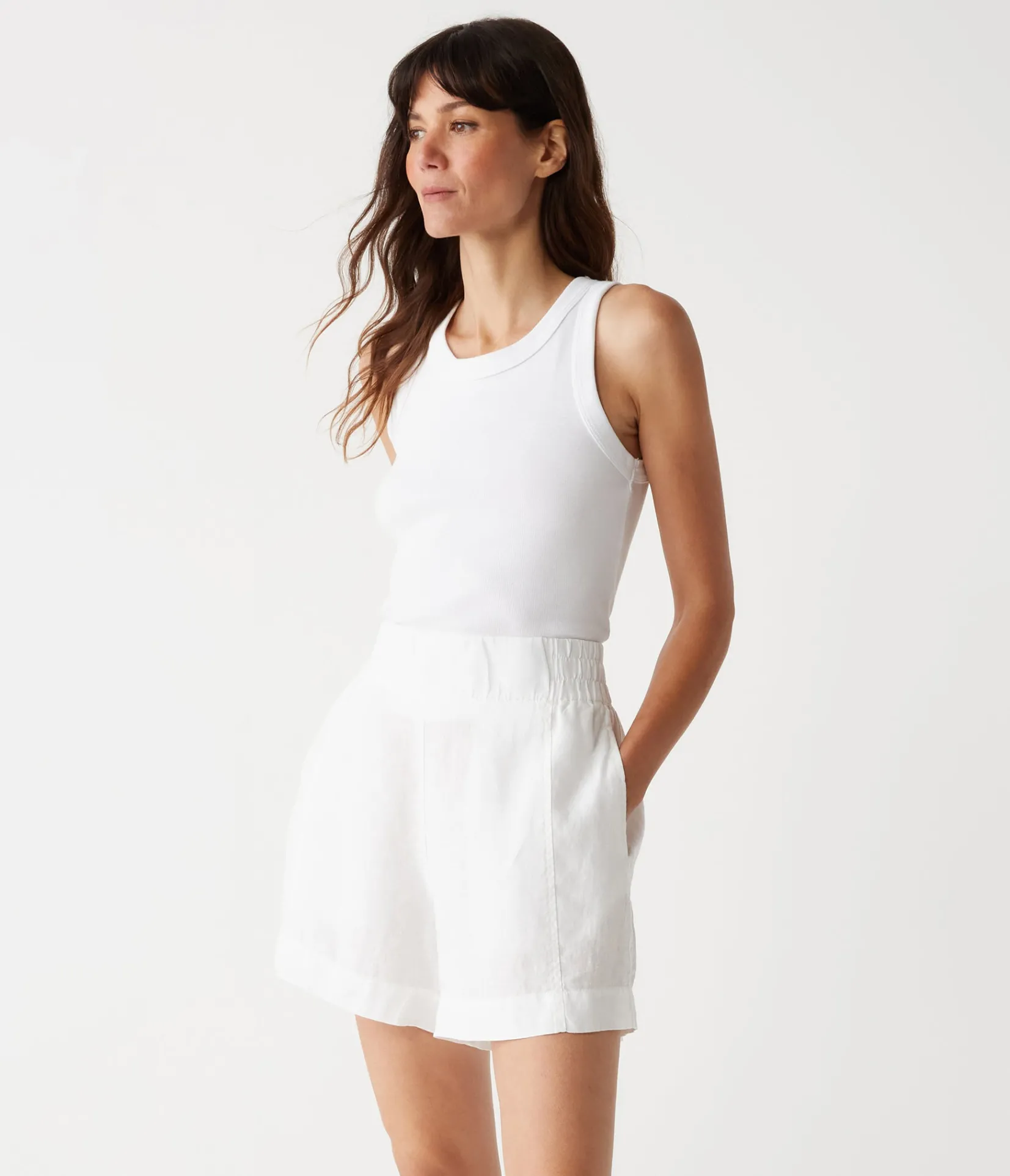 mavis_high_rise_short_21.webp Michael Stars Mavis High Rise Short- Pants, Shorts & Skirts