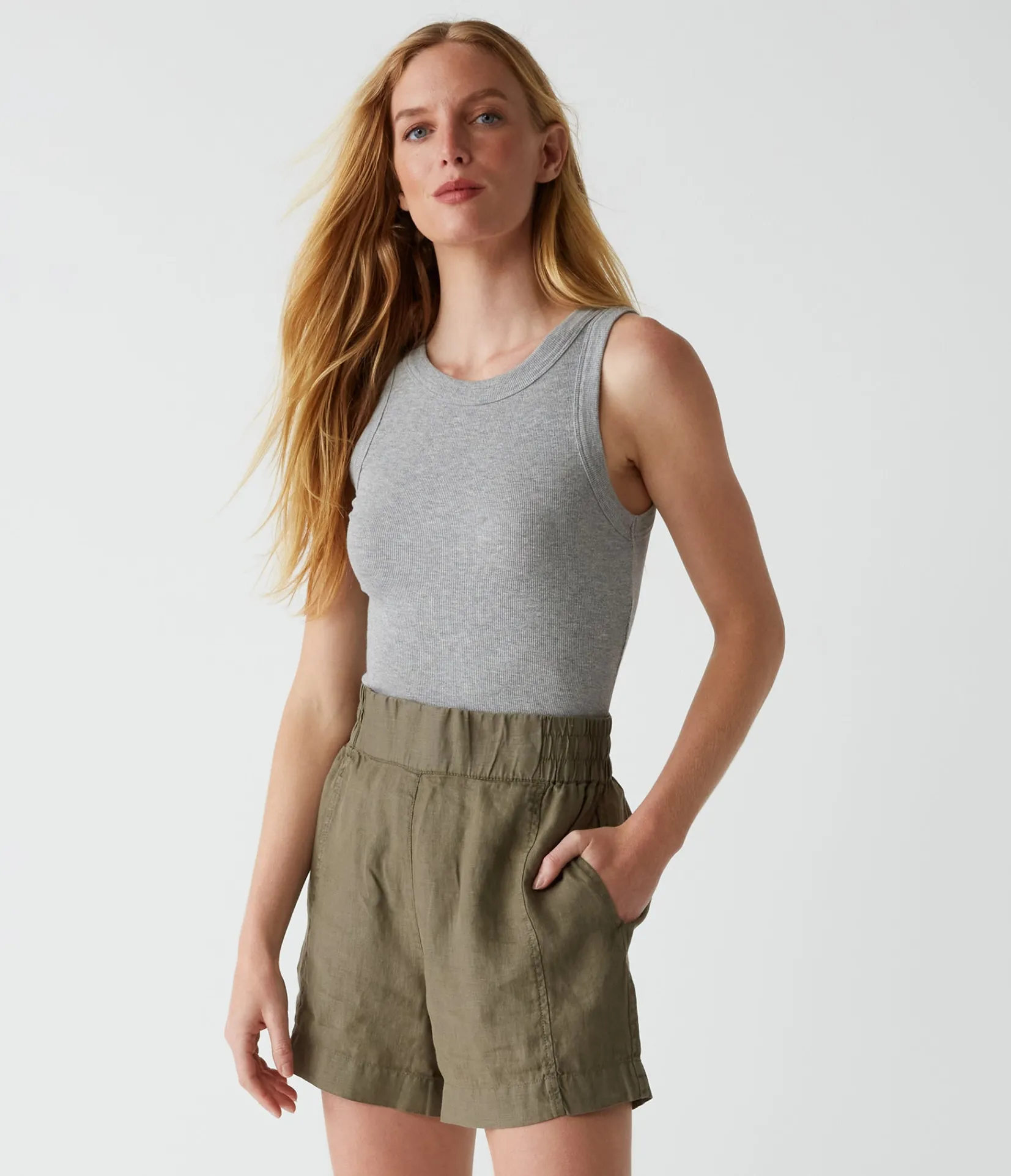 mavis_high_rise_short_6.webp Michael Stars Mavis High Rise Short- Pants, Shorts & Skirts