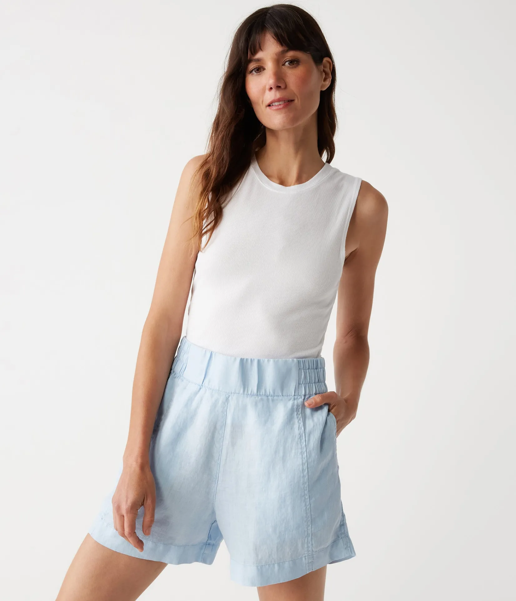 mavis_high_rise_short_8.webp Michael Stars Mavis High Rise Short- Pants, Shorts & Skirts