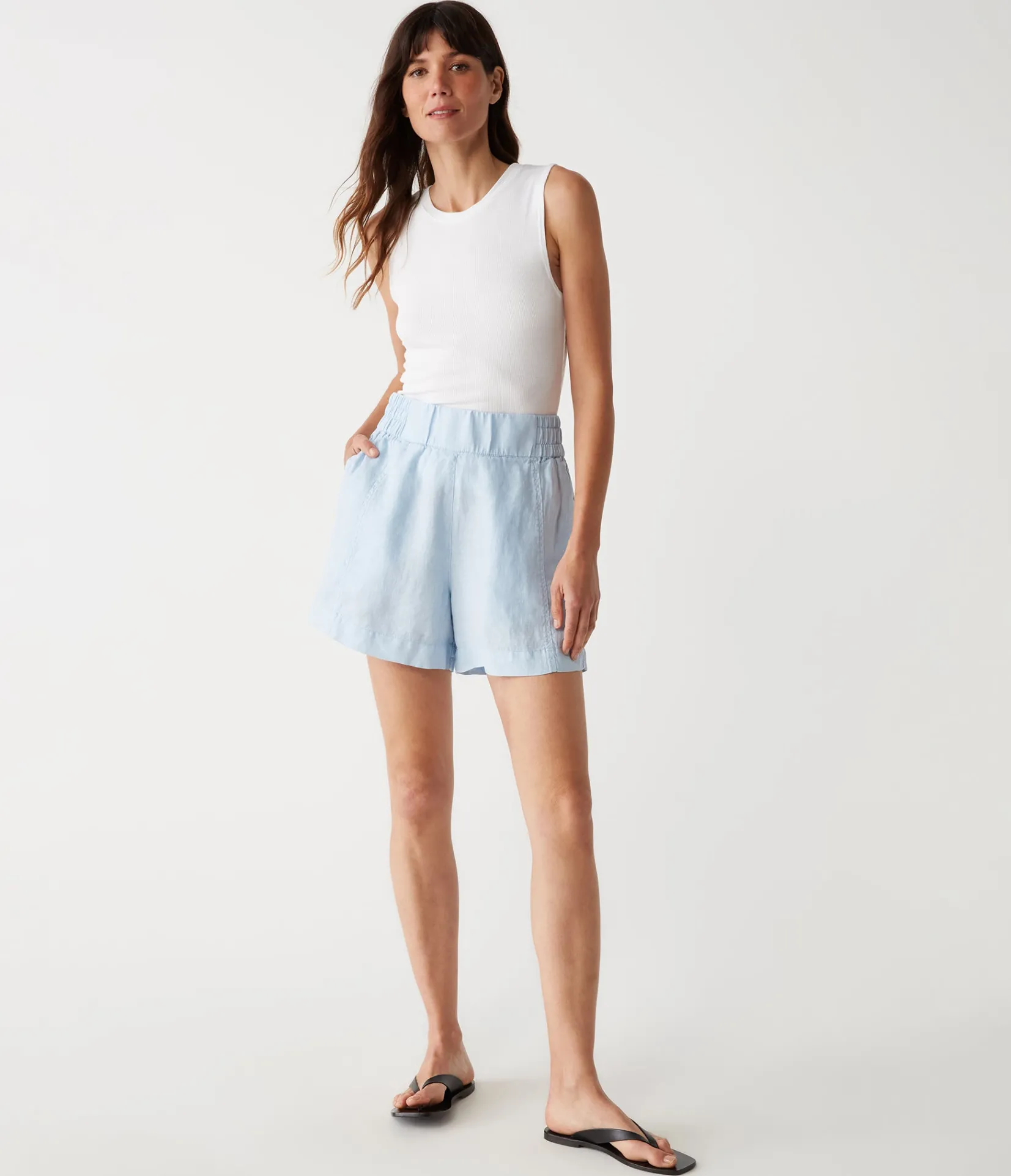mavis_high_rise_short_9.webp Michael Stars Mavis High Rise Short- Pants, Shorts & Skirts