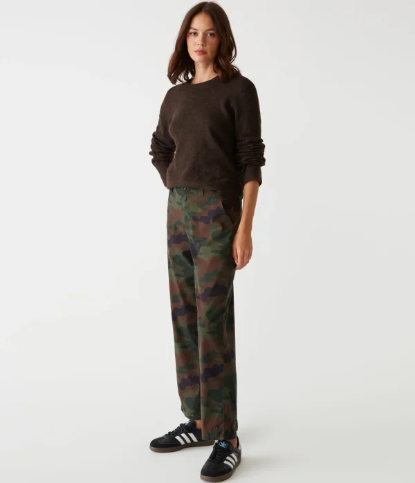 Michael Stars Maxine Twill Camo Convertible Pant- Pants, Shorts & Skirts