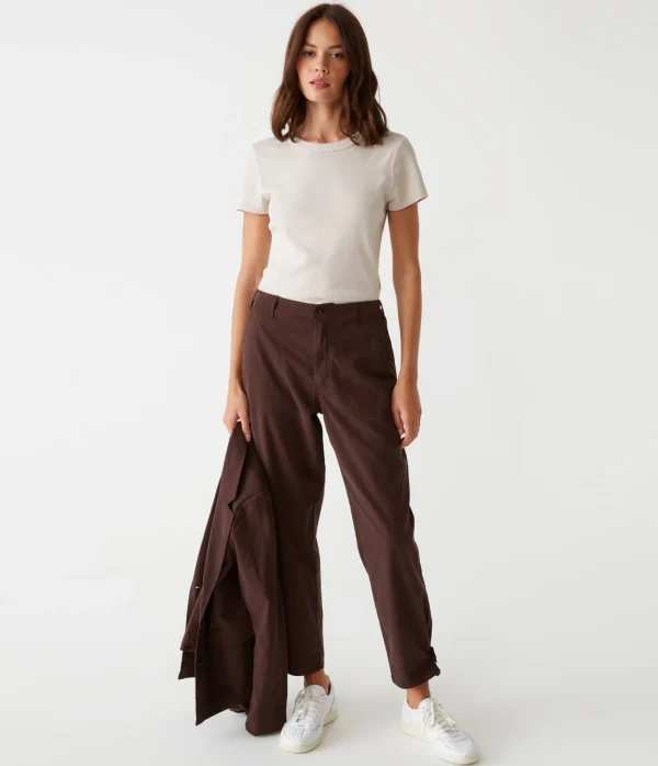 Michael Stars Maxine Twill Convertible Pant- Pants, Shorts & Skirts