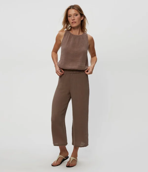 Michael Stars Medina Cropped Gauze Pant- Pants, Shorts & Skirts