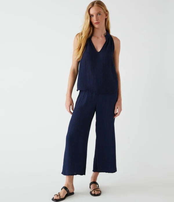 Michael Stars Medina Cropped Gauze Pant- Pants, Shorts & Skirts