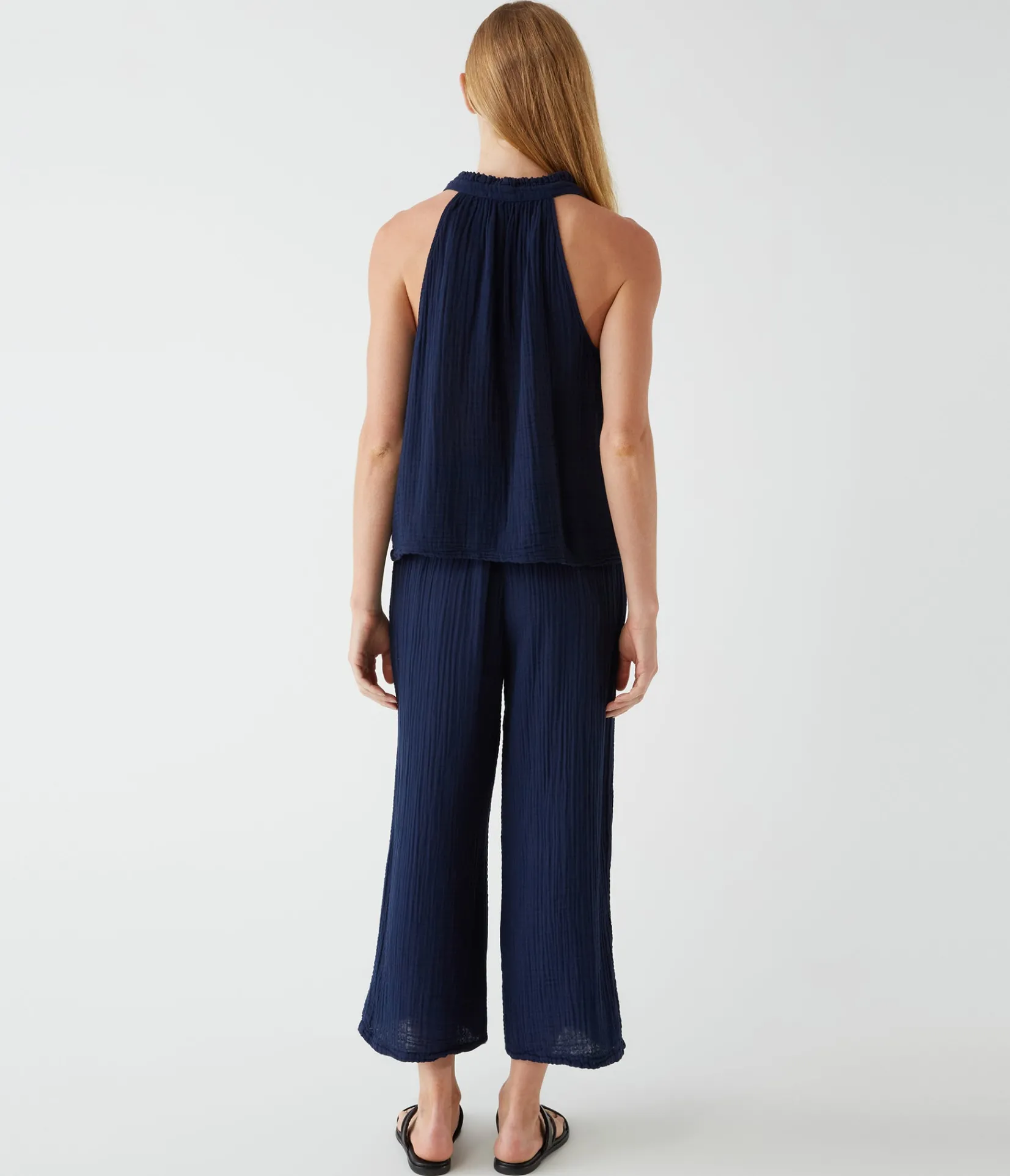 medina_cropped_gauze_pant_16.webp Michael Stars Medina Cropped Gauze Pant- Pants, Shorts & Skirts
