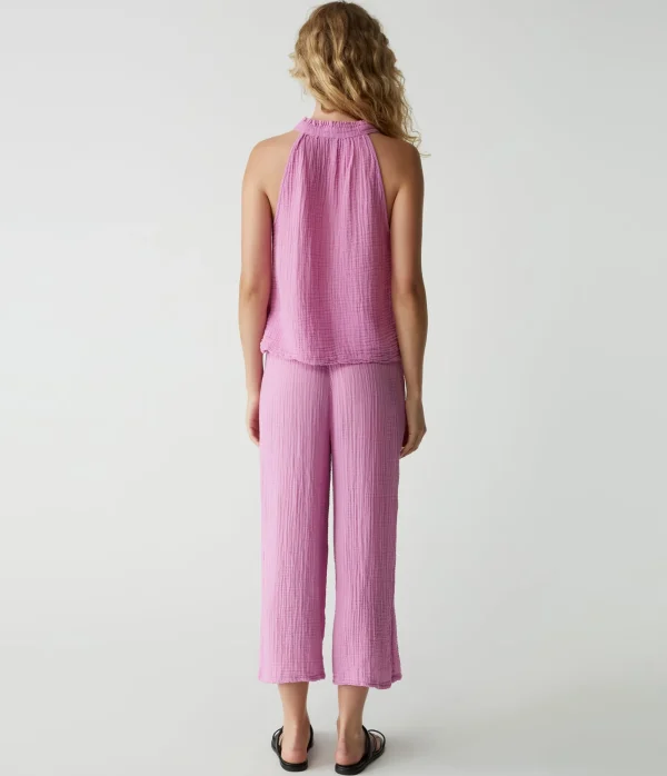 Michael Stars Medina Cropped Gauze Pant- Pants, Shorts & Skirts