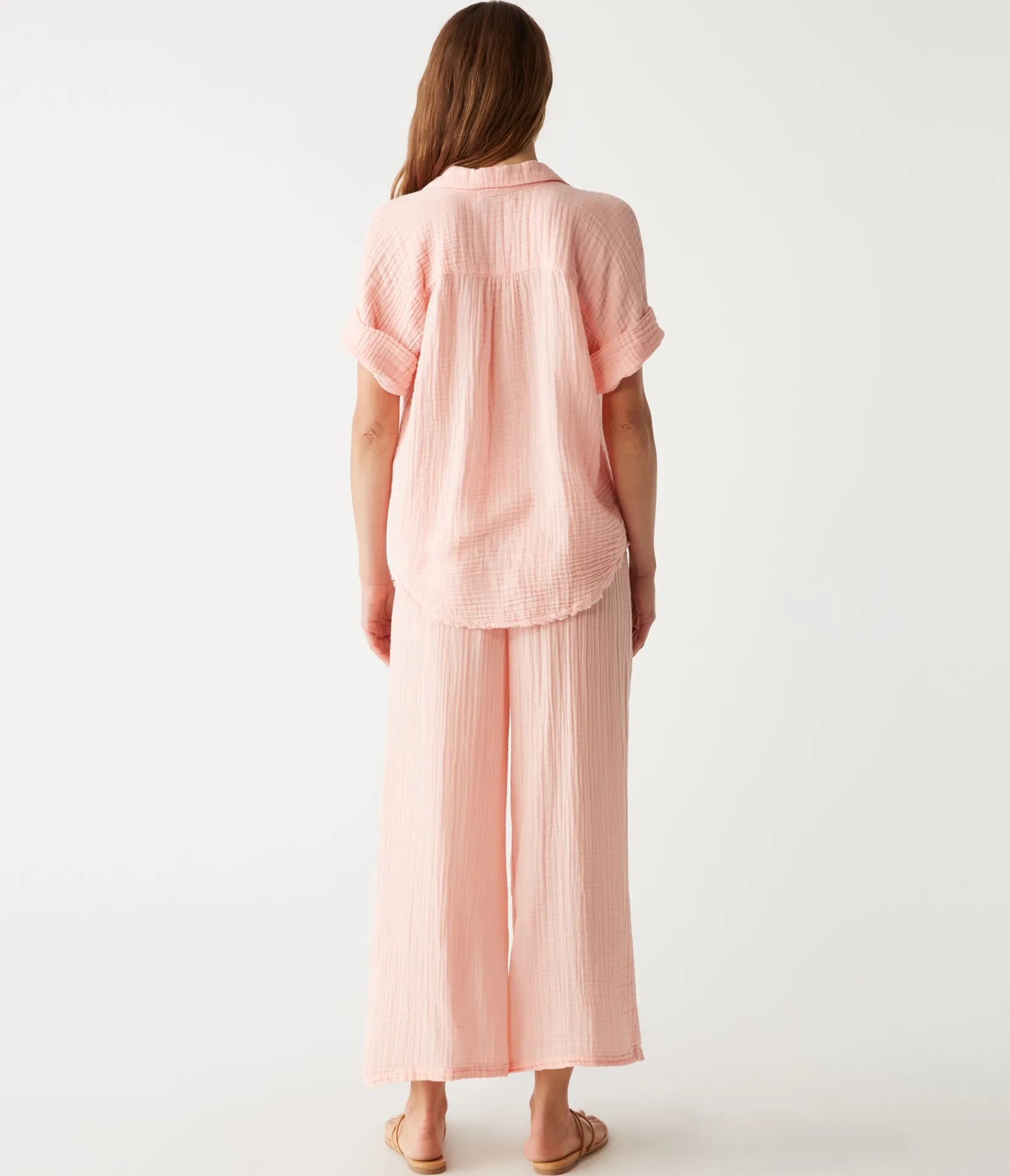 medina_cropped_gauze_pant_24.webp Michael Stars Medina Cropped Gauze Pant- Pants, Shorts & Skirts