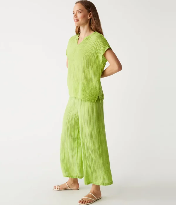 Michael Stars Medina Cropped Gauze Pant- Pants, Shorts & Skirts