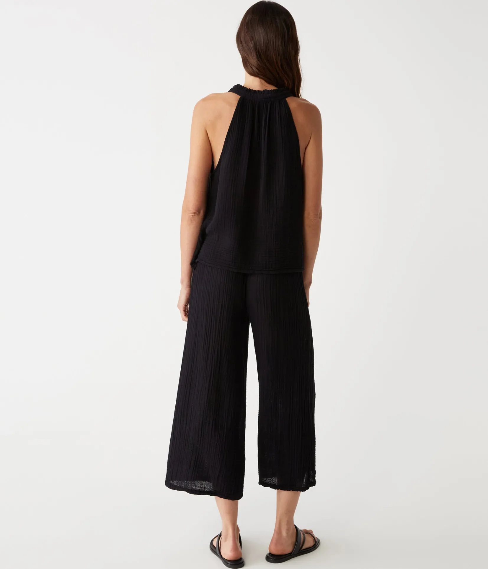medina_cropped_gauze_pant_6.webp Michael Stars Medina Cropped Gauze Pant- Pants, Shorts & Skirts