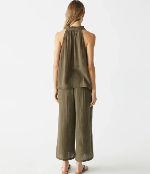 Michael Stars Medina Cropped Gauze Pant- Pants, Shorts & Skirts