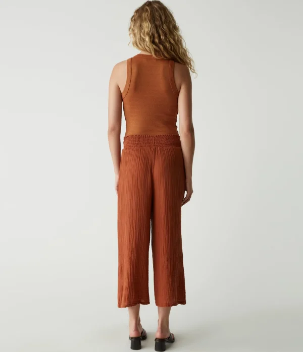 Michael Stars Medina Cropped Gauze Pant- Pants, Shorts & Skirts