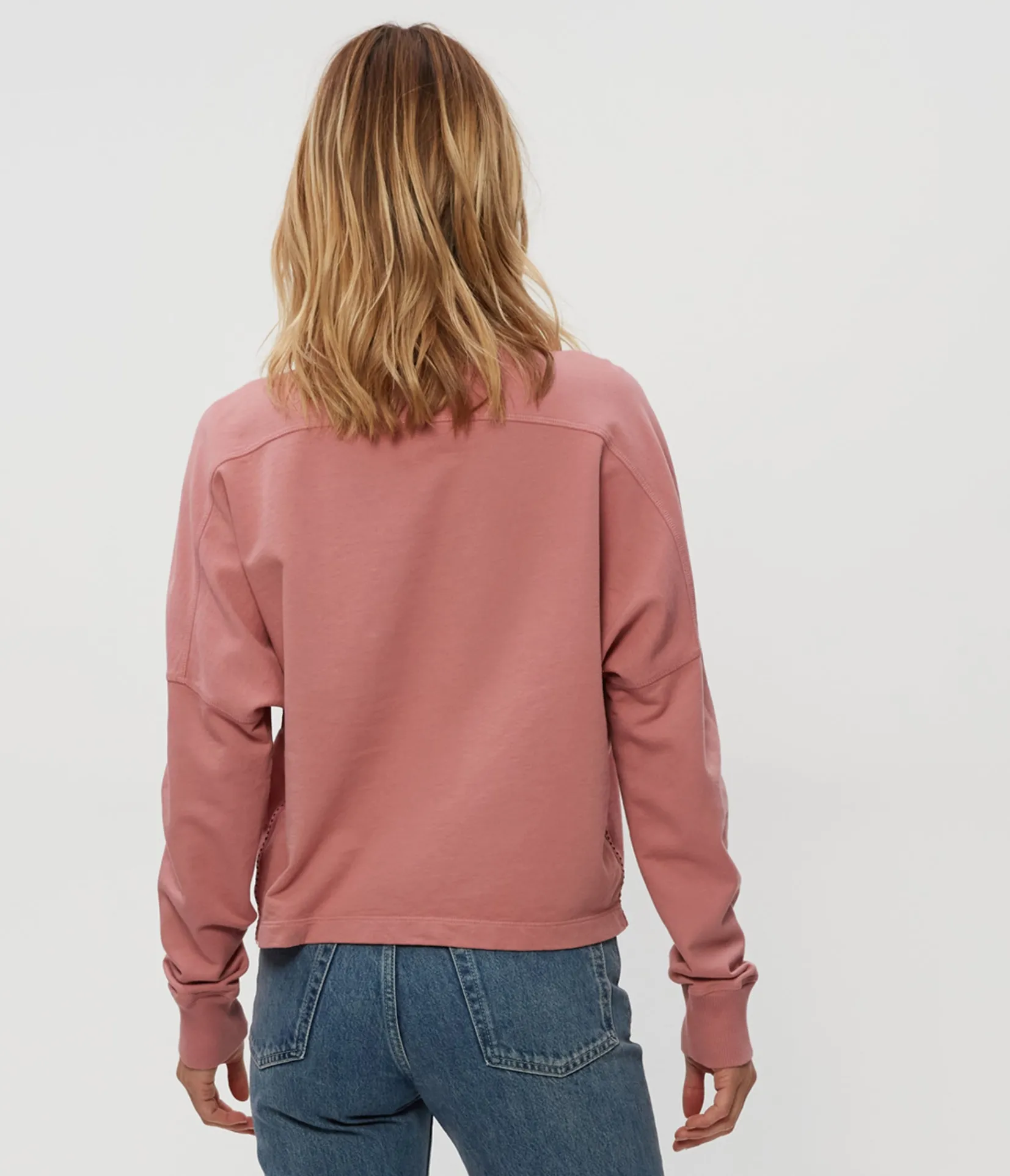 mila_mock_neck_sweatshirt_24.webp Michael Stars Mila Mock Neck Sweatshirt- Loungewear