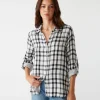 Michael Stars Millie Plaid Shirt- Tops, Blouses & Shirts