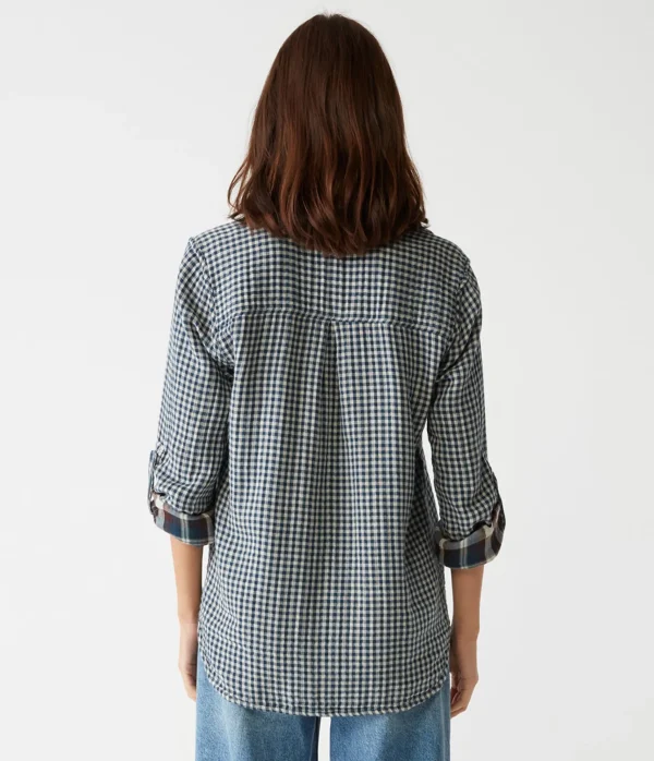Michael Stars Millie Plaid Shirt- Tops, Blouses & Shirts