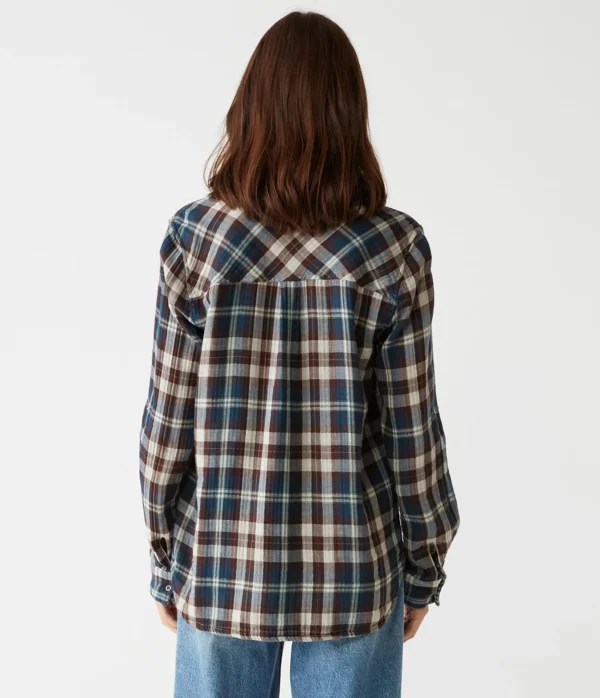 Michael Stars Millie Plaid Shirt- Tops, Blouses & Shirts