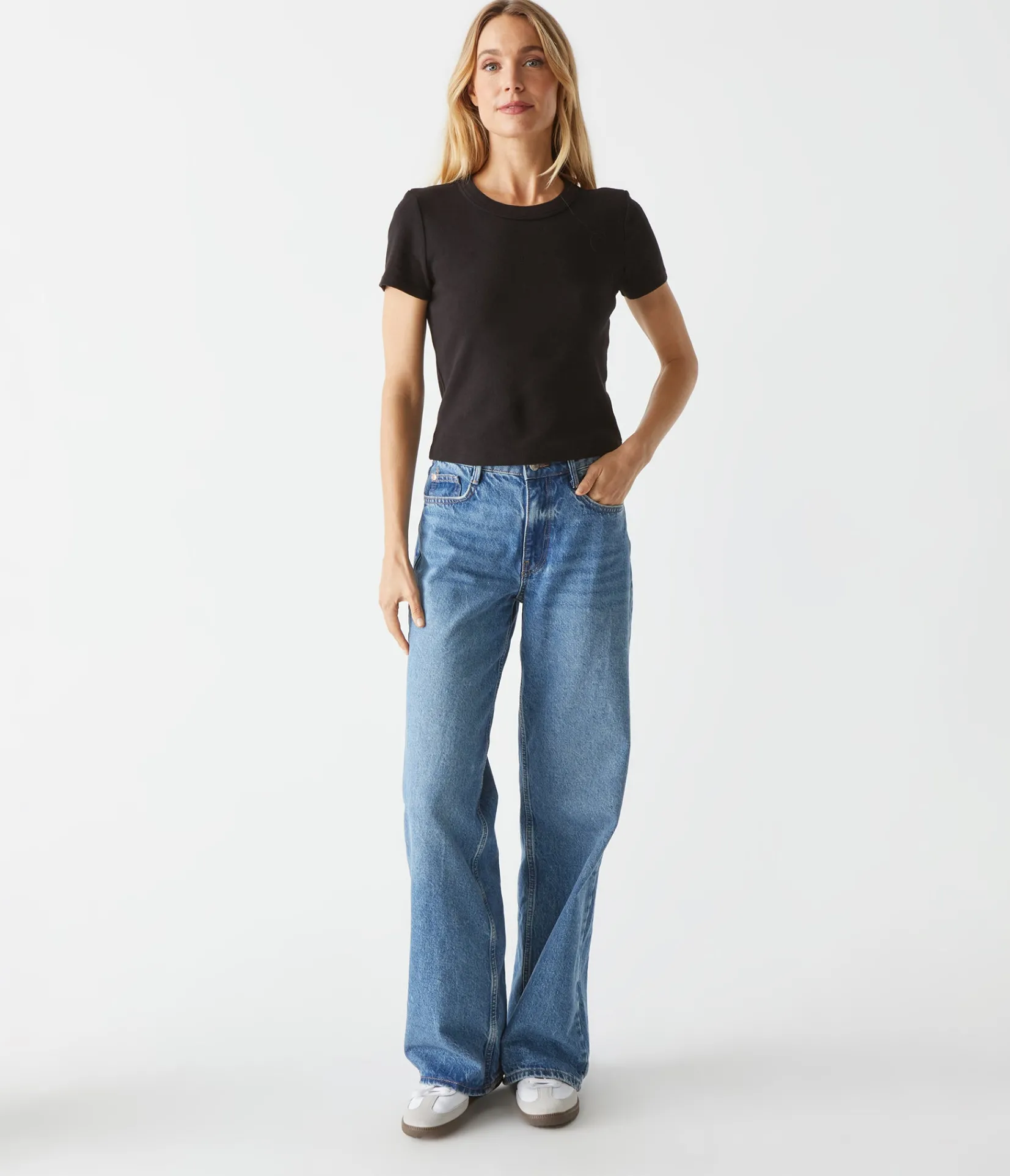 mimi_cropped_tee_1.webp Michael Stars Mimi Cropped Tee- T-Shirts | 1x1 Cotton T-Shirts