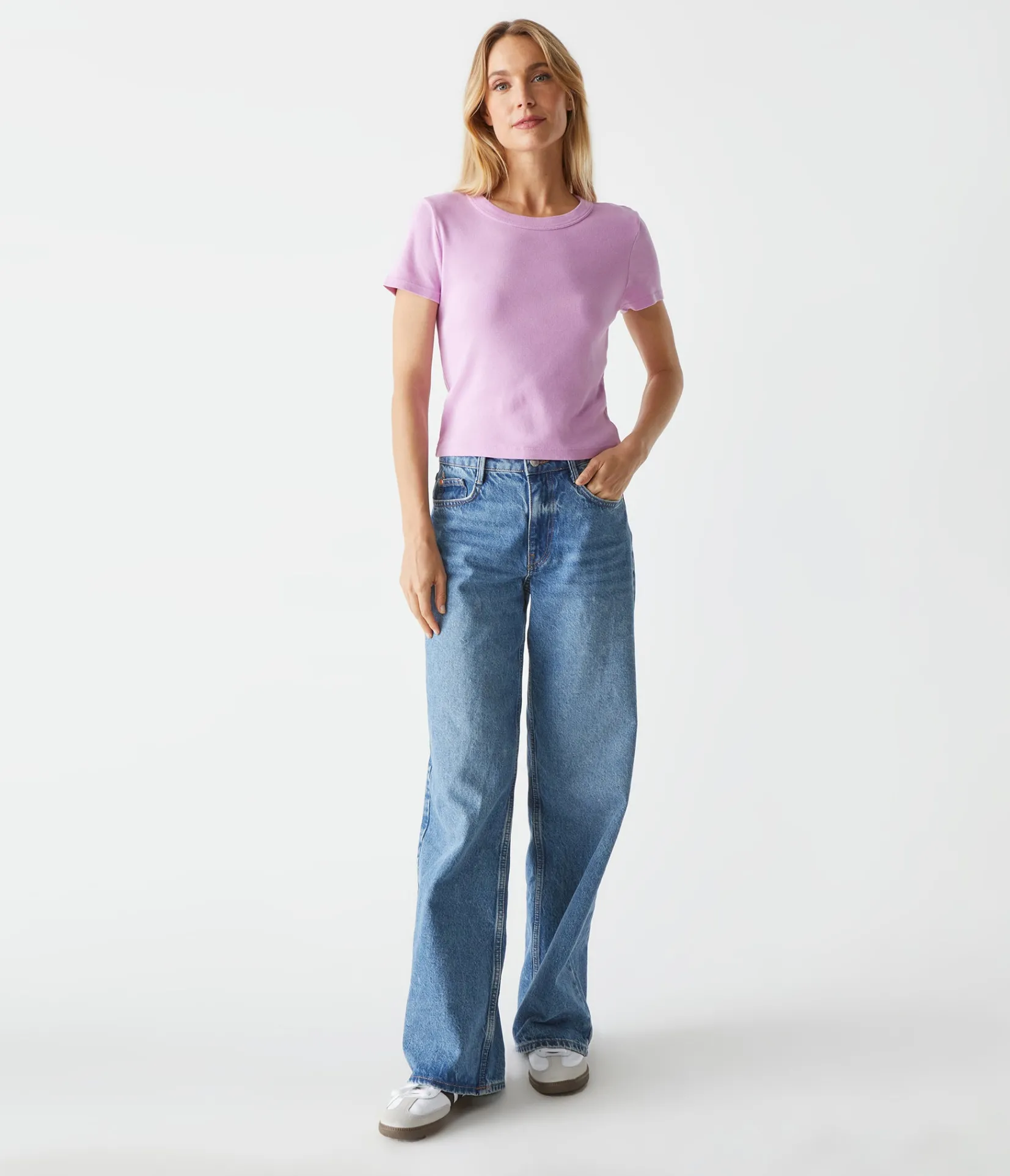 mimi_cropped_tee_12.webp Michael Stars Mimi Cropped Tee- T-Shirts | 1x1 Cotton T-Shirts