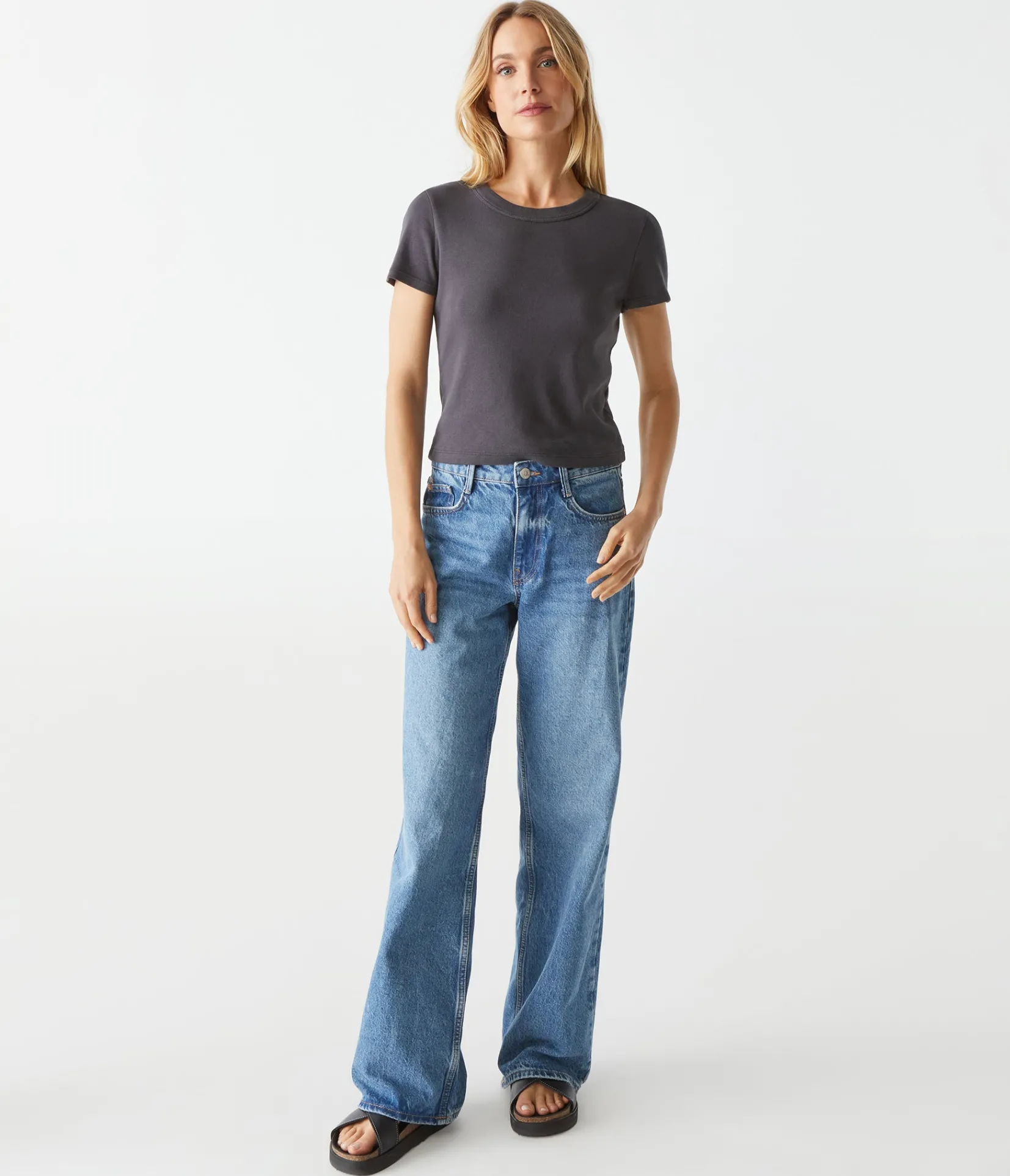mimi_cropped_tee_16.webp Michael Stars Mimi Cropped Tee- T-Shirts | 1x1 Cotton T-Shirts