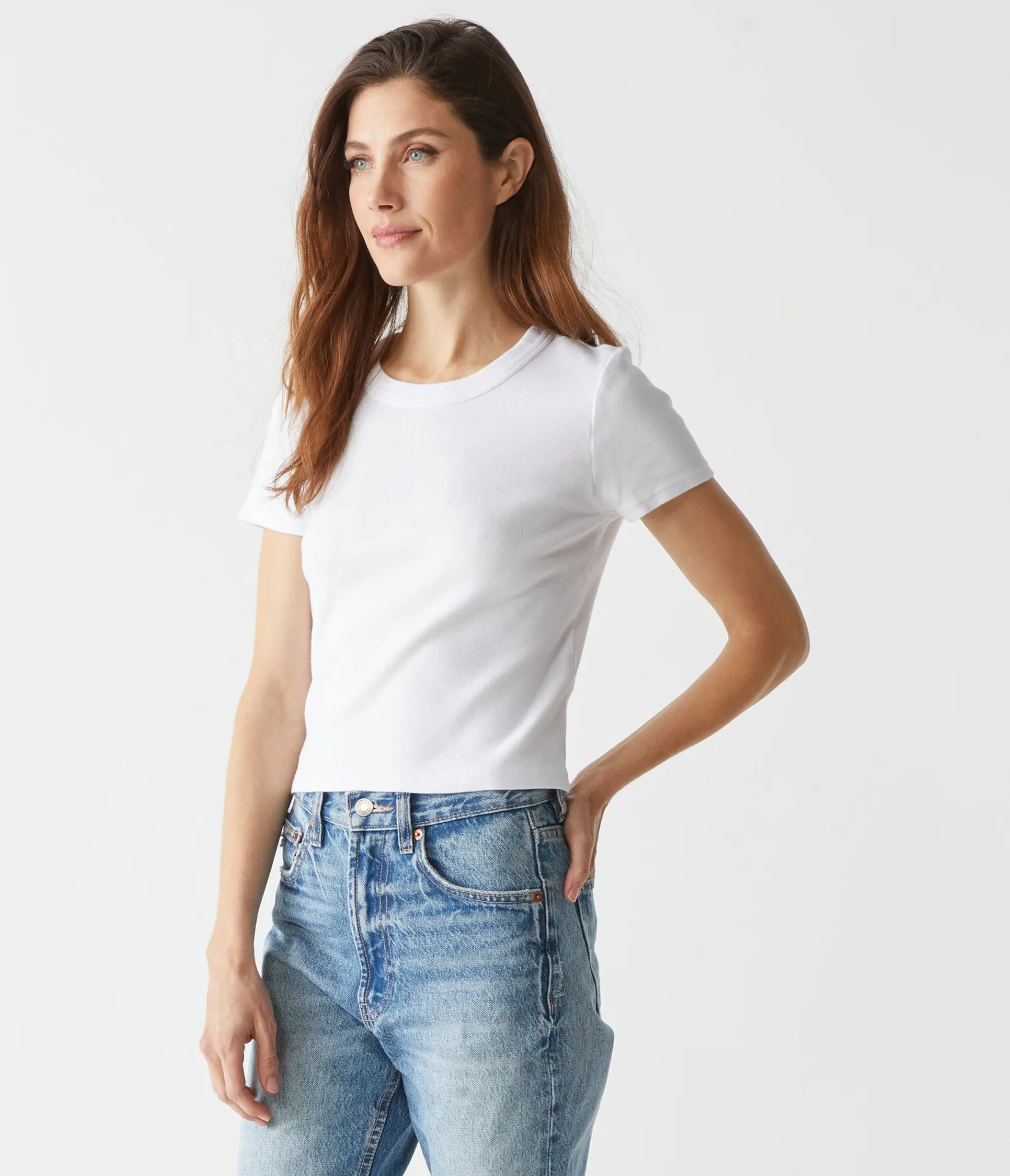 mimi_cropped_tee_6.webp Michael Stars Mimi Cropped Tee- T-Shirts | 1x1 Cotton T-Shirts