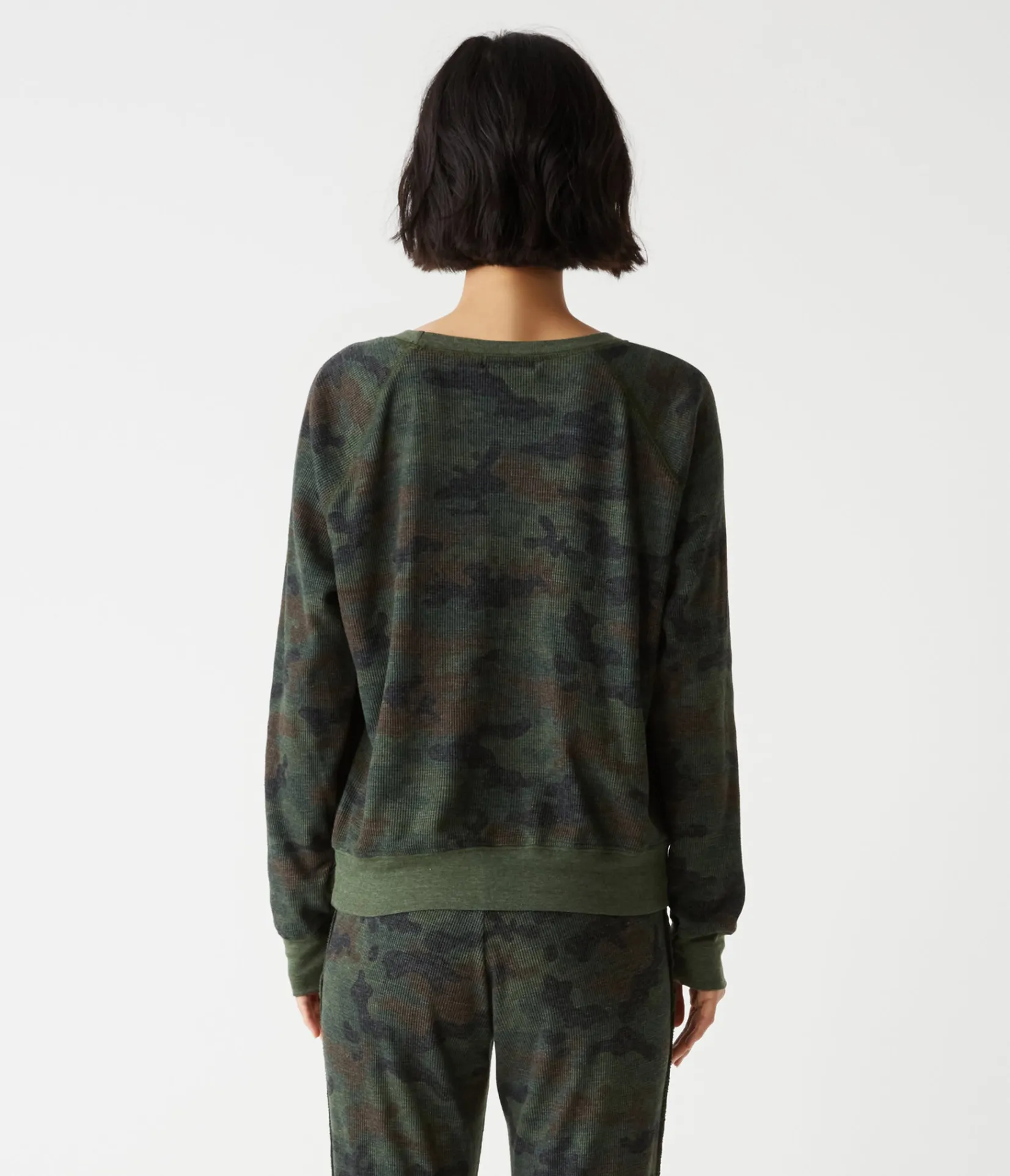 mira_camo_pullover_3.webp Michael Stars Mira Camo Pullover- T-Shirts | Loungewear