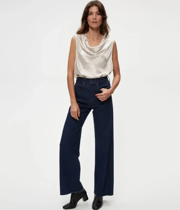 Michael Stars Mitzi Cowl Neck Top- Tops, Blouses & Shirts