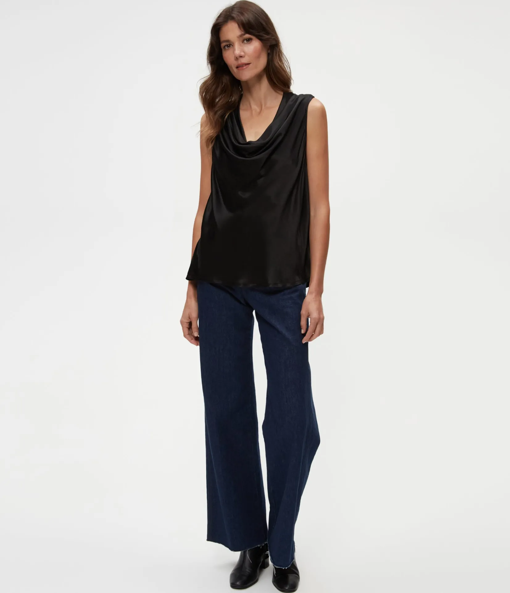 mitzi_cowl_neck_top_5.webp Michael Stars Mitzi Cowl Neck Top- Tops, Blouses & Shirts