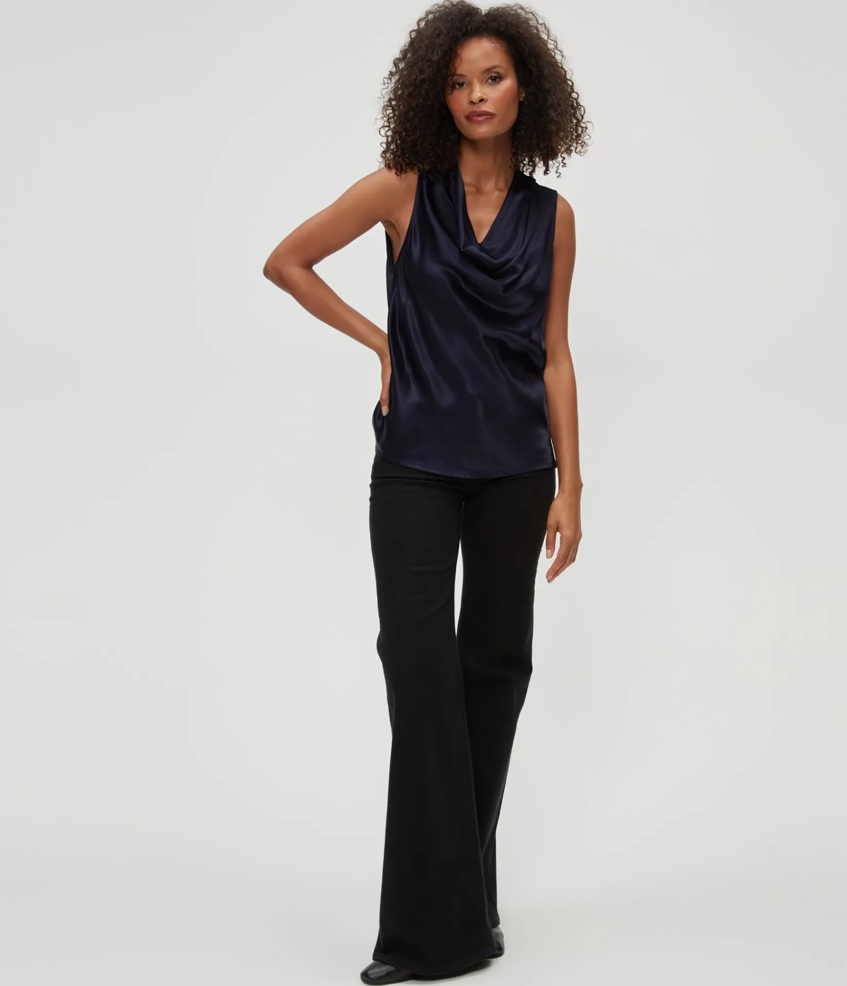 mitzi_cowl_neck_top_9.webp Michael Stars Mitzi Cowl Neck Top- Tops, Blouses & Shirts