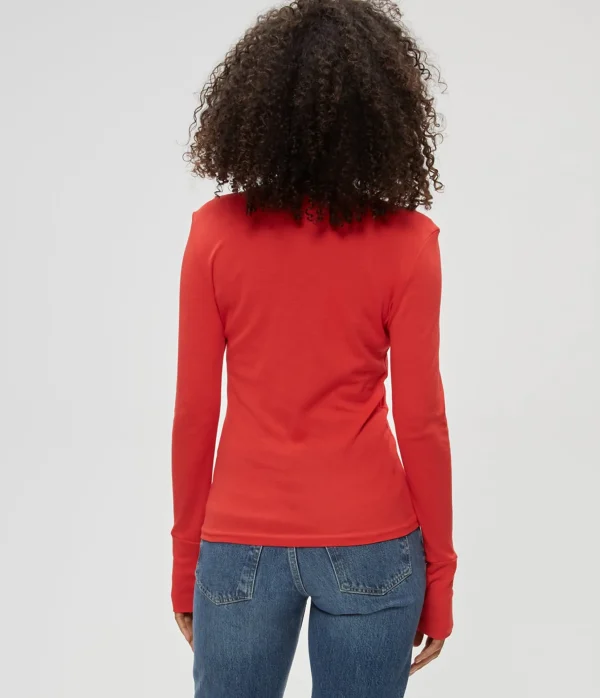 Michael Stars Molly V-Neck Tee- T-Shirts | Supima Cotton T-Shirts