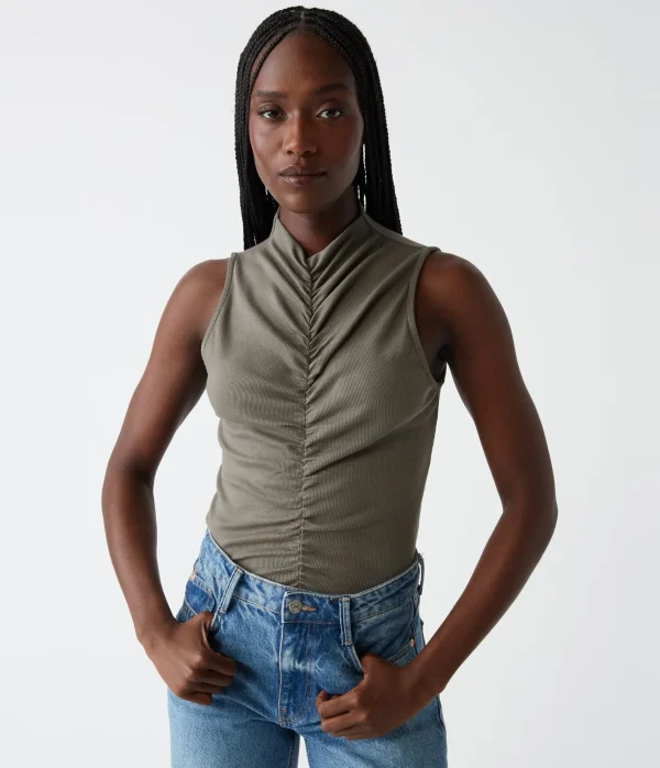 Michael Stars Monet Ruched Front Tank- Tops, Blouses & Shirts | Tank Tops
