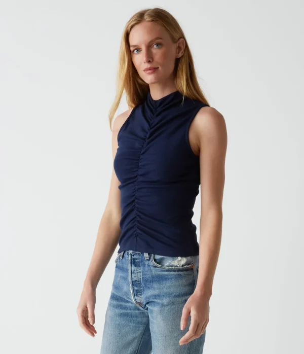 Michael Stars Monet Ruched Front Tank- Tops, Blouses & Shirts | Tank Tops