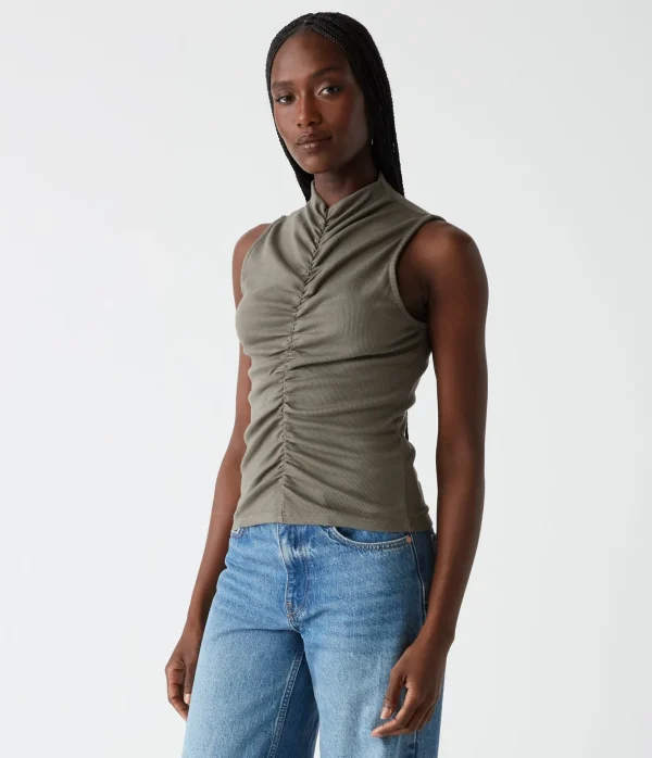 Michael Stars Monet Ruched Front Tank- Tops, Blouses & Shirts | Tank Tops