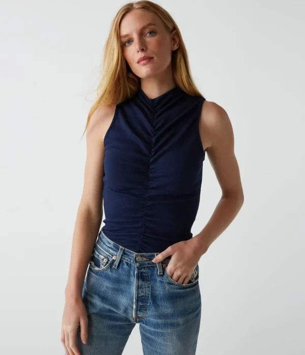 Michael Stars Monet Ruched Front Tank- Tops, Blouses & Shirts | Tank Tops