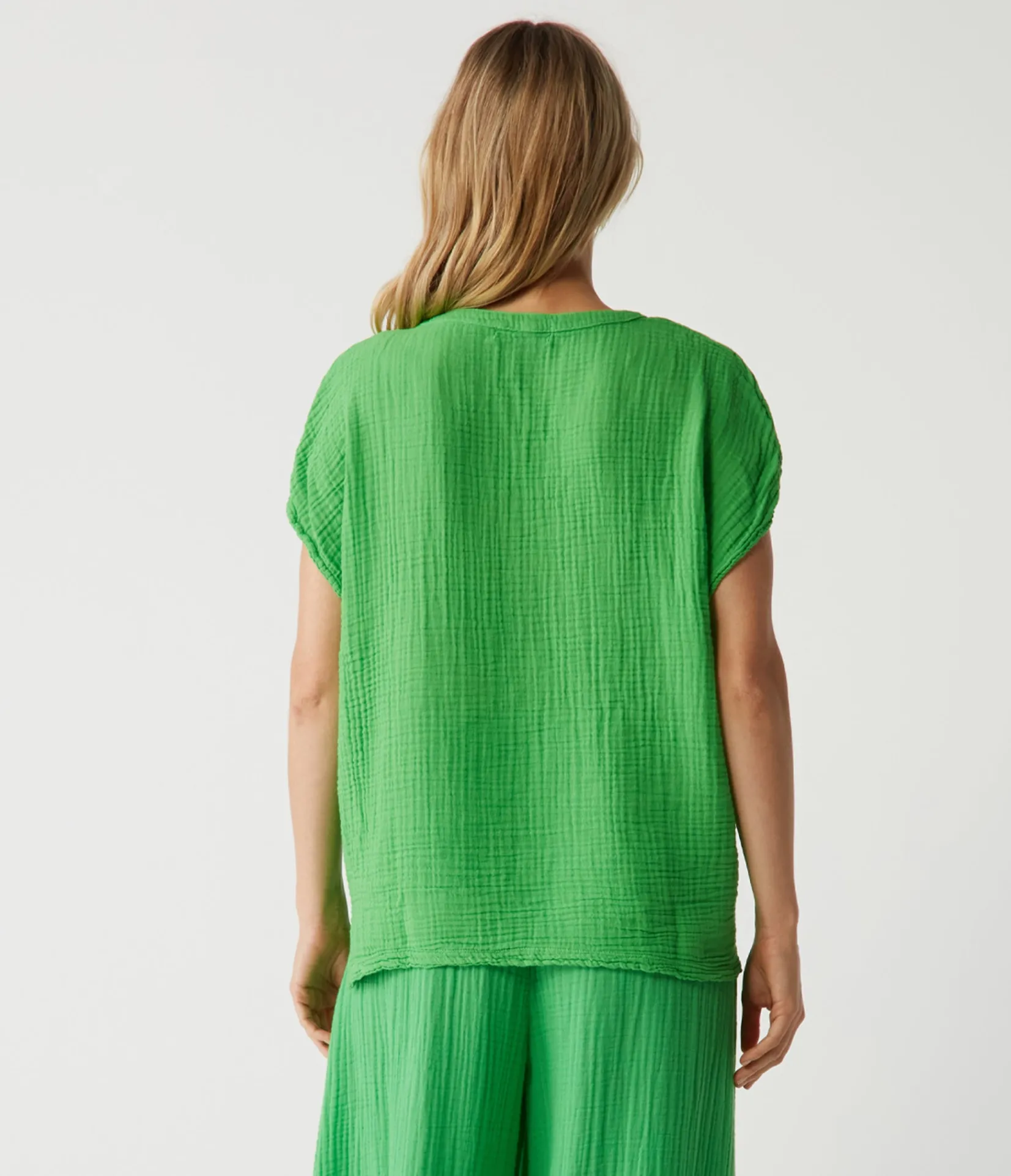 naomi_split_neck_top_19.webp Michael Stars Naomi Split Neck Top- Tops, Blouses & Shirts