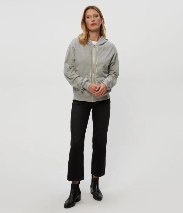 Michael Stars Naomi Zip-Up Hoodie- Loungewear