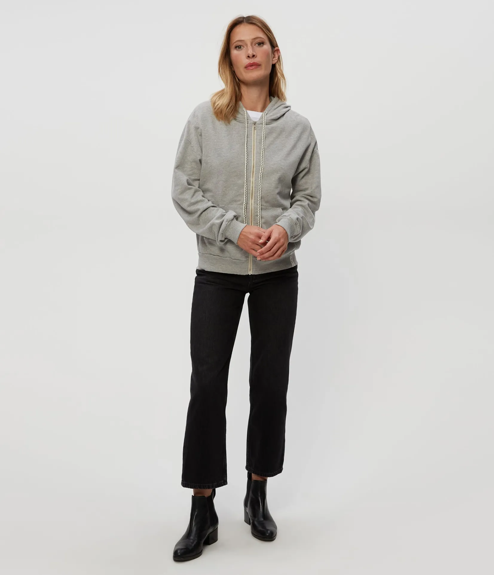 naomi_zipup_hoodie_1.webp Michael Stars Naomi Zip-Up Hoodie- Loungewear