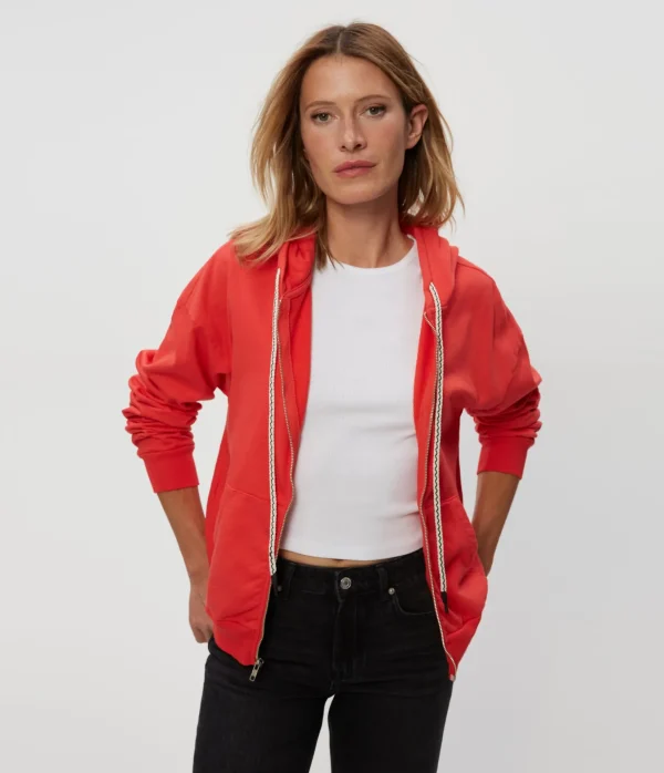 Michael Stars Naomi Zip-Up Hoodie- Loungewear